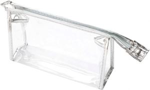 Pochette de maquillage Portable en PVC transparent motif de voyage sac de rangement organisateur cosmétique pour produits de beauté - Product Image 4