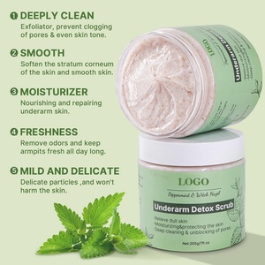 Crema Desintoxicante Natural y Orgánica para Axilas con Aloe Vera para una Limpieza Profunda, Exfoliante, Hidratante, Alivia la Piel Opaca y el Mal Olor - Product Image 6