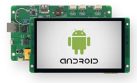 Proculus 7 pouces RK3128 intégré TFT LCD système Android capacitif écran tactile écran intelligent affichage Intelligent de qualité industrielle
