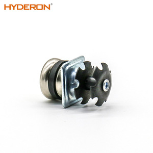 Hyderon Double-layer Spring-loaded Tube Plug Inclined Foot Pad Metal Base <b>Square</b> Tube Micro-<b>adjustable</b> Furniture Accessory - Product Image 4