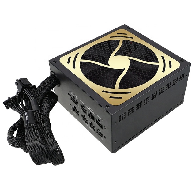 KINPOWER 800W 80+ Gold Certified Power Supply Active PFC Semi Modular Gaming Atx Fuente De Poder De Pc