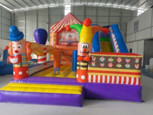 <span class=keywords><strong>Castillo</strong></span> <span class=keywords><strong>Inflable</strong></span> de Colores con Tobogán, Temática de Carnaval, <span class=keywords><strong>Castillo</strong></span> Hinchable, <span class=keywords><strong>Happy</strong></span> <span class=keywords><strong>Hop</strong></span> para Fiestas Infantiles - Product Image 3