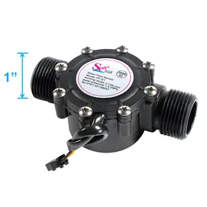 SEA YF-G1 DN25ท่อเซ็นเซอร์การไหลของน้ำ Hall Sensor มิเตอร์มิเตอร์เครื่องวัดการไหลของเครื่องทำความร้อนช่วงการไหล2-100L/นาที