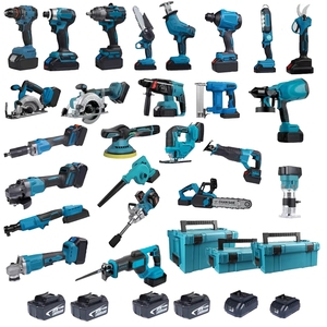 Kit Combinado <span class=keywords><strong>de</strong></span> Herramientas Inalámbricas Sanjiang: Taladro Percutor, <span class=keywords><strong>Atornillador</strong></span>, Sierra, con Batería - Product Image 4