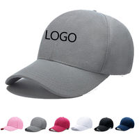 Casquette de baseball unisexe en coton respirant style Oxford vintage, logo brodé personnalisé, vente en gros, visière incurvée, imprimé nylon