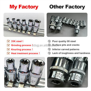 ชุดเครื่องมือช่างยานยนต์แบบยาว 3/4 นิ้ว พร้อมด้ามขันและหัวบล็อก ทนทาน ใช้ได้ทั้งแบบลึกและแบบตื้น 1 ชุด - Product Image 2