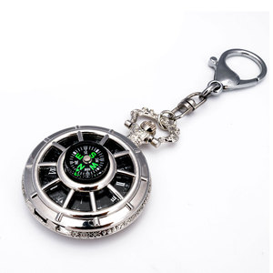 Clip-on Quartz Backpack <strong>Fob</strong> Belt <strong>Watch</strong> Unisex Outdoor Activities Vintage Rome Digital Fashion Compass Quartz Pocket <strong>Watch</strong> - Product Image 2
