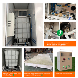 Remolque de Baño Portátil de Lujo con 2 Estaciones para Fiestas en el Jardín, Baño Móvil de Alta Calidad, Venta Directa de Fábrica - Product Image 5