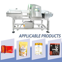 Machine de rejet de détecteur de métaux automatique haute sensibilité pour le remplissage alimentaire/ligne d'emballage Granules/poudre/bocaux/bouteilles/sacs