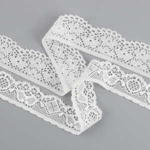 Diseño Personalizado 1 pulgada 2,5 cm ancho bordado poliéster guipur cinta de encaje ajuste - Product Image 5