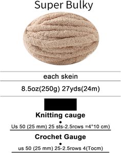 Extra Thick <b>Chunky</b> 100% Polyester Sewing and Crochet Fancy Yarn Dyed for Hand Knitting Blanket - Product Image 3