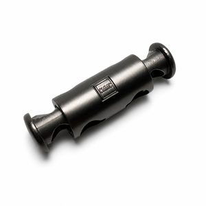 Cordon de serrage personnalisé en alliage de zinc à 2 trous, 8 mm, avec embout de serrage à ressort en métal pour vêtements - Product Image 3