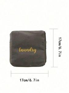 <span class=keywords><strong>Sac</strong></span> <span class=keywords><strong>à</strong></span> <span class=keywords><strong>linge</strong></span> léger extensible et personnalisable de grande taille pour les voyages, la publicité, le rangement des vêtements sales, fermeture éclair en polyester, cordon de serrage - Product Image 3