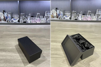 Noble K9 Personnalisé Hexagone Cristal Trophée En Cristal pour la Gravure, Sablé et Laser