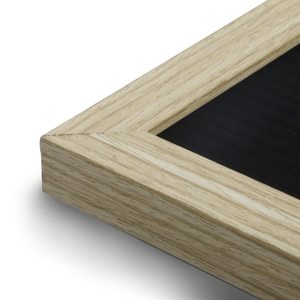 Bảng thư cảm thấy bảng thư 10x10 inch có thể thay đổi bảng tin bằng gỗ Bảng hiệu khung gỗ treo tường hiển thị đứng (màu đen) - Product Image 4