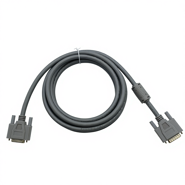 Universal DB15 M/F Serial Cable, High-Quality RS232 Cable for Computer/Automation Equipment