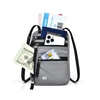 Porte-passeport multifonctionnel imperméable pour les voyages à l'étranger, blocage RFID, porte-documents, porte-cartes et protège-billets d'avion