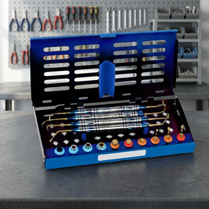 ROBOZ TECH RTTD21 Kit d'instruments chirurgicaux dentaires pour élévation manuelle d'implants, embouts de perceuse, instruments de sinus lift CE - Product Image 3