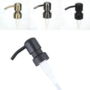 Metal losyon pompası vücut sıvı sabun krem pompası 24/410 28/410 iplik bitirmek lavabo el dezenfektanı pompa memesi - Product Image 2