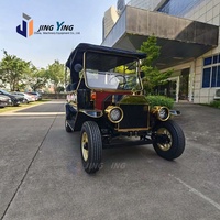 Nouveau Pick-up Électrique Rétro Vintage pour Visites Touristiques - Style Classique, Batterie 48V 150A, 60 Km/h, Capacité de Charge 500KG, Acier Q235B