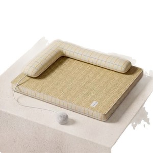 Summer Dog <b>Bed</b> Rectangle Breathable Pet Mat For Small Medium Large Dogs Cats Four Seasons Use Hand Washable - Product Image 2