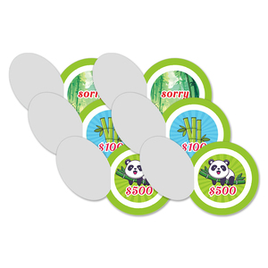 <span class=keywords><strong>Precio</strong></span> <span class=keywords><strong>de</strong></span> fábrica Diseño libre Instant Peel off Tickets Una ventana Pestañas redondas Billetes <span class=keywords><strong>de</strong></span> juego y tablero - Product Image 1