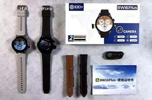 ساعة ذكية BW16 Plus موديل 2025 مع بطاقة SIM وواي فاي عالمي وكاميرا وهاتف واتصال بلوتوث، متوافقة مع أندرويد وiOS، ساعة ذكية للرجال والنساء - Product Image 2