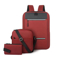 Sac à dos pour ordinateur portable en cuir PU de haute qualité avec logo imprimé, idéal pour l'école, décontracté, imperméable, vente en gros pour hommes