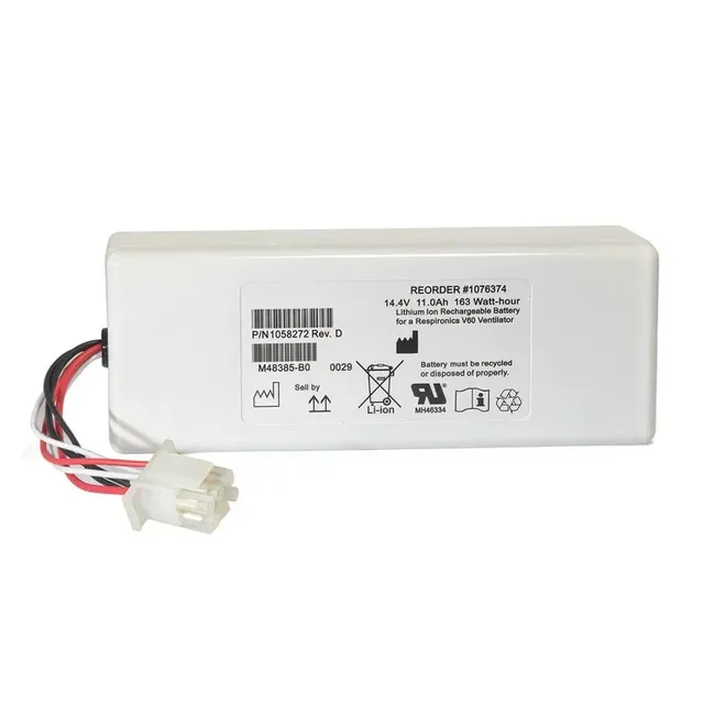 V60S Medical Device M48385-B0 1076374 Model Lithium Ion Battery Pack