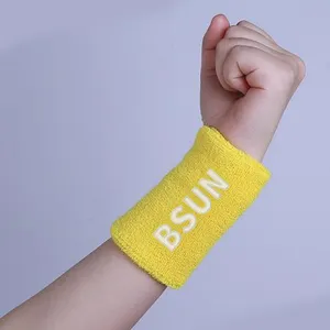 Pulseira de basquete de algodão para esportes, pulseira personalizada