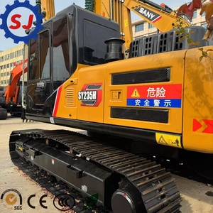 รถขุด SANY SY235C มือสอง |   รถขุดตีนตะขาบ 23 ตัน |   เครื่องจักรก่อสร้างไฮดรอลิกสำหรับงานหนักขาย - Product Image 1