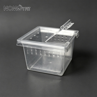 NOMOY PET transparent PP cage à reptile boîte araignée boîte à insectes boîte à reptile tarentule boîtier d'élevage