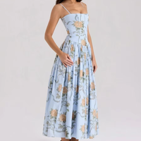 Robe Camisole Décontractée Unie, Coupe Classique, Élégante, Mignonne et Douce, Respirante et Naturelle, Émanant une Aura Féerique, Idéale pour l'Été