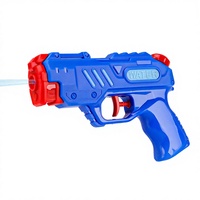 Pistolets à eau colorés en plastique PP bleu ODM OEM en gros WANNA FUN WT228948 pour la plage et les jeux de sable