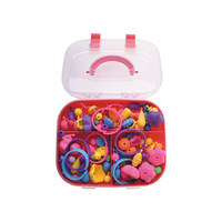 Vente en gros de cadeaux pour enfants, Kit de fabrication de bijoux, Bracelets, collier, ensemble de jouets, perles Pop Snap pour filles et garçons