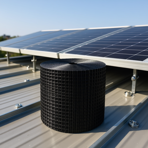 Protector de Paneles Solares Contra Aves y Animales Pequeños, Rollo de 6 Pulgadas x 100 Pies con 60 Clips de Fijación, Sistema de Montaje de PVC Resistente a la Corrosión - Product Image 2