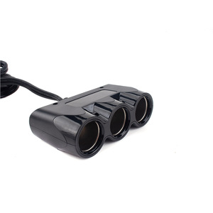 Car Cigarette Lighter <b>Socket</b> 3 Way Splitter <b>12V</b> 24V Power Adapter For Vehicle Charging - Product Image 3