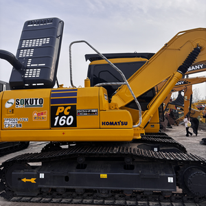 รถขุดมือสอง Komatsu PC160-8 ขนาด 16 ตัน ชั่วโมงการทำงานต่ำ พร้อม EPA/CE ราคาโรงงาน - Product Image 1