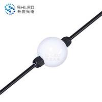 Lumière matricielle LED DMX 3D Pixel LED Ball Décoration de scène IP65 Boules de pixels