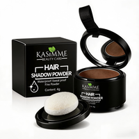 Poudre capillaire organique volumisante instantanée à tenue forte pour cheveux bouclés - Solution rapide et efficace pour corriger la ligne des cheveux et combattre la chute des cheveux