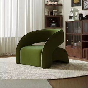 Sillón de Diseño Moderno con Brazos, Sillón de Descanso para Sala de Estar, Sillón Ocasional para Salón - Product Image 2