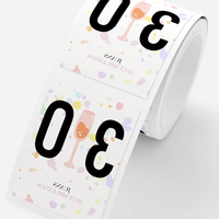 Autocollants en PVC personnalisés, étiquettes dorées en relief pour la décoration de bouteilles, cosmétiques, vins, parfums, bougies, impression UV, côté brillant