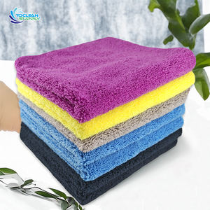 Láser de microfibra para coche, pulidor sónico sin bordes, <span class=keywords><strong>toalla</strong></span> 40x40, 450gsm, 350gsm, 400gsm, Corea, con logo en relieve - Product Image 2