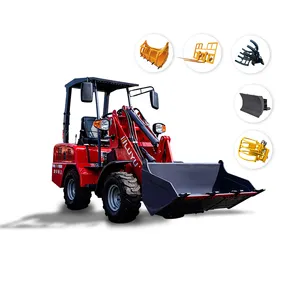 CE/EPA Shandong Wheel mini 600 small loader mini 600 Compact Loader Mini 4x4