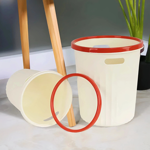 Bán Buôn Chất Lượng Cao Bền Nhấn Vòng Thùng Rác Bin Trong Nhà Chất Thải Bin Nhà Bếp Phòng Khách Giấy Vệ Sinh Giỏ Thùng Rác Có Thể - Product Image 4