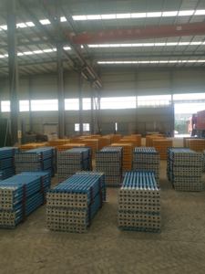 Encofrado de poste de gato de apuntalamiento ajustable de 4 soportes de acero de larga duración para apuntalamiento de soporte de construcción - Product Image 6