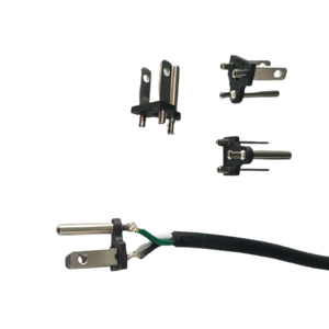 米国2ピンNEMA 1-15PからIEC 320 C17メスAC電源コードケーブル（電源アダプター/プリンター用） - Product Image 3