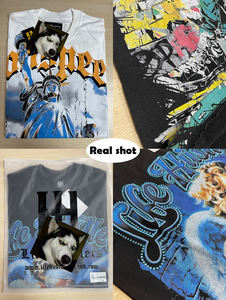 T-Shirt GOD Originale, Fornitore all'Ingrosso, Maglietta in Cotone SPEED, Abbigliamento di Alta Qualità, Camicia Streetwear per Uomo - Product Image 4
