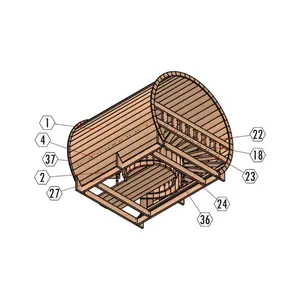 Gazebo y Pérgola DIY (Solo Planos Impresos) (No Incluye Materiales de Construcción) - Product Image 6