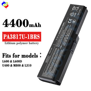 100% tout nouveau interne 11.1V 4400mAh <span class=keywords><strong>PA3817U</strong></span>-<span class=keywords><strong>1BRS</strong></span> ordinateur portable batterie authentique pour TOSHIBA L600/L600D/U400/M800/L310 - Product Image 2